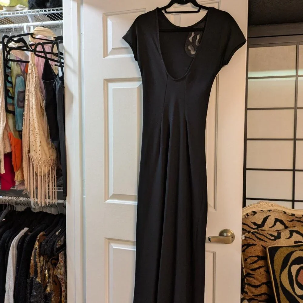 GRAY EVENING DRESS - Picture 4 of 4